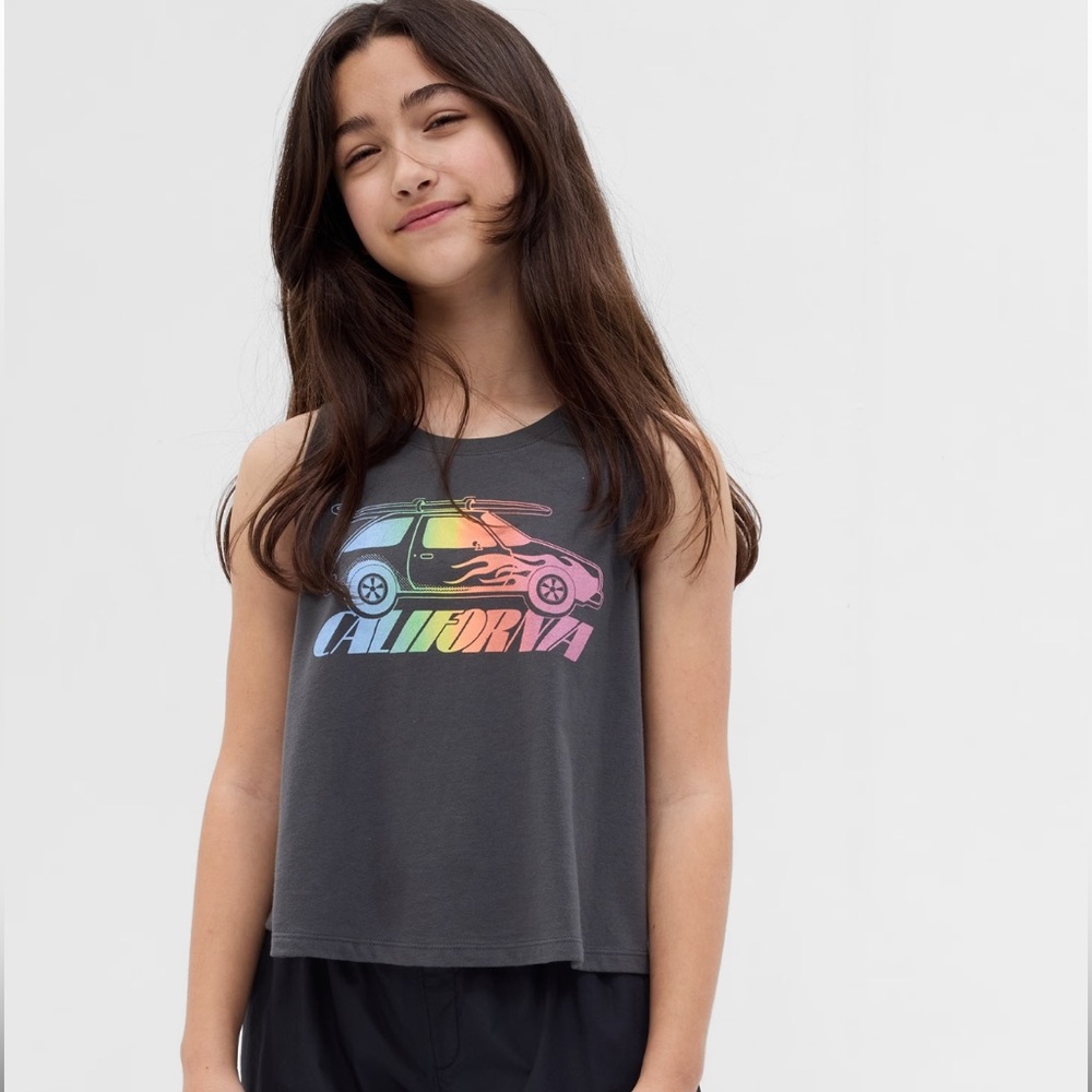 NWT GAP Girls Graphic Tank